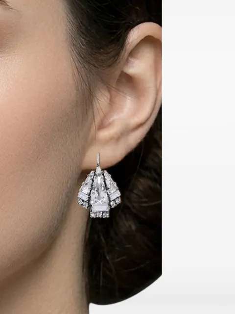 Konplott  Spikes and Pearls crystal-drop earrings