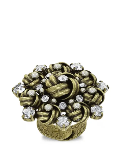 Konplott  La Comtesse II crystal-knot ring