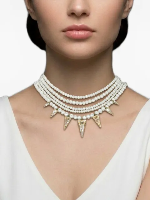 Konplott  Spikes and Pearls multi-layer necklace