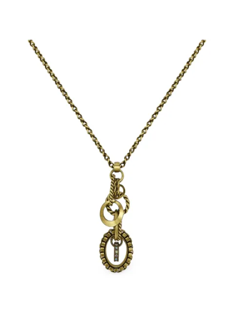 Konplott  Rings & Rhythm interlocking-ring pendant necklace