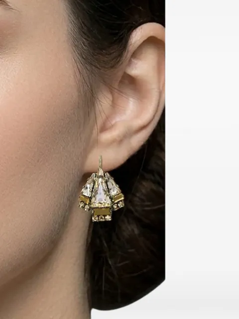 Konplott  Spikes and Pearls crystal-drop earrings