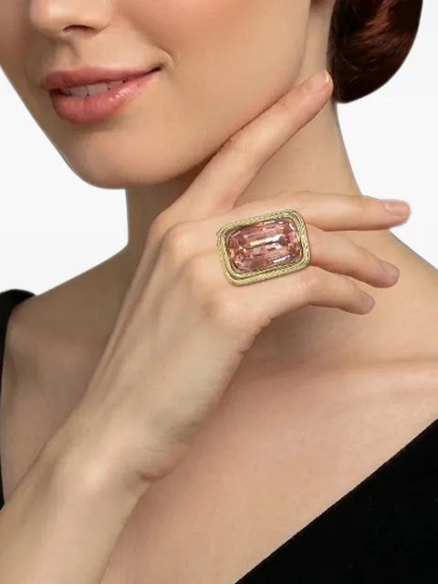 Konplott  To The Max cushion-cut crystal ring
