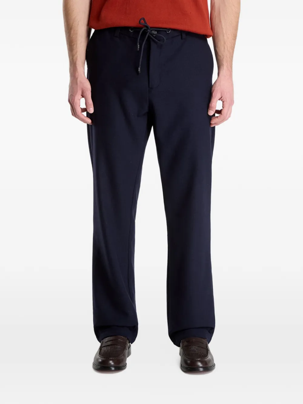 GUESS USA Norris drawstring trousers Blauw