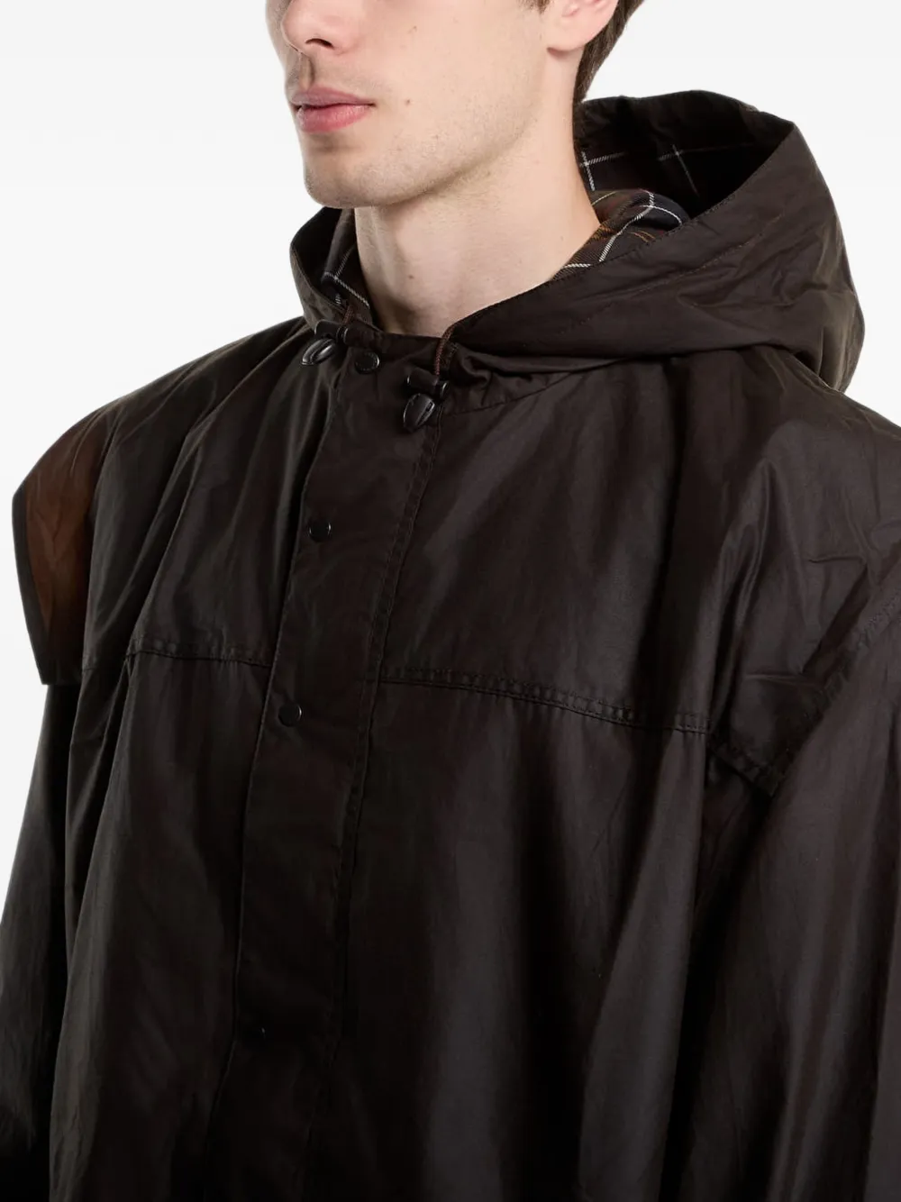 Barbour classic Durham waxed jacket Bruin