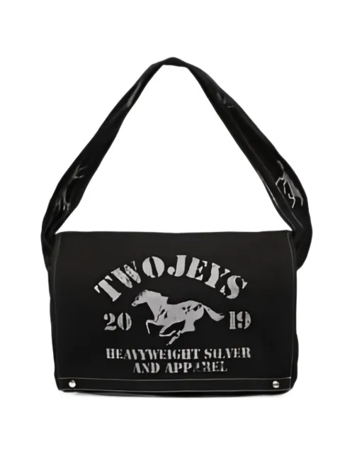 TWOJEYS Sterling logo-print shoulder bag