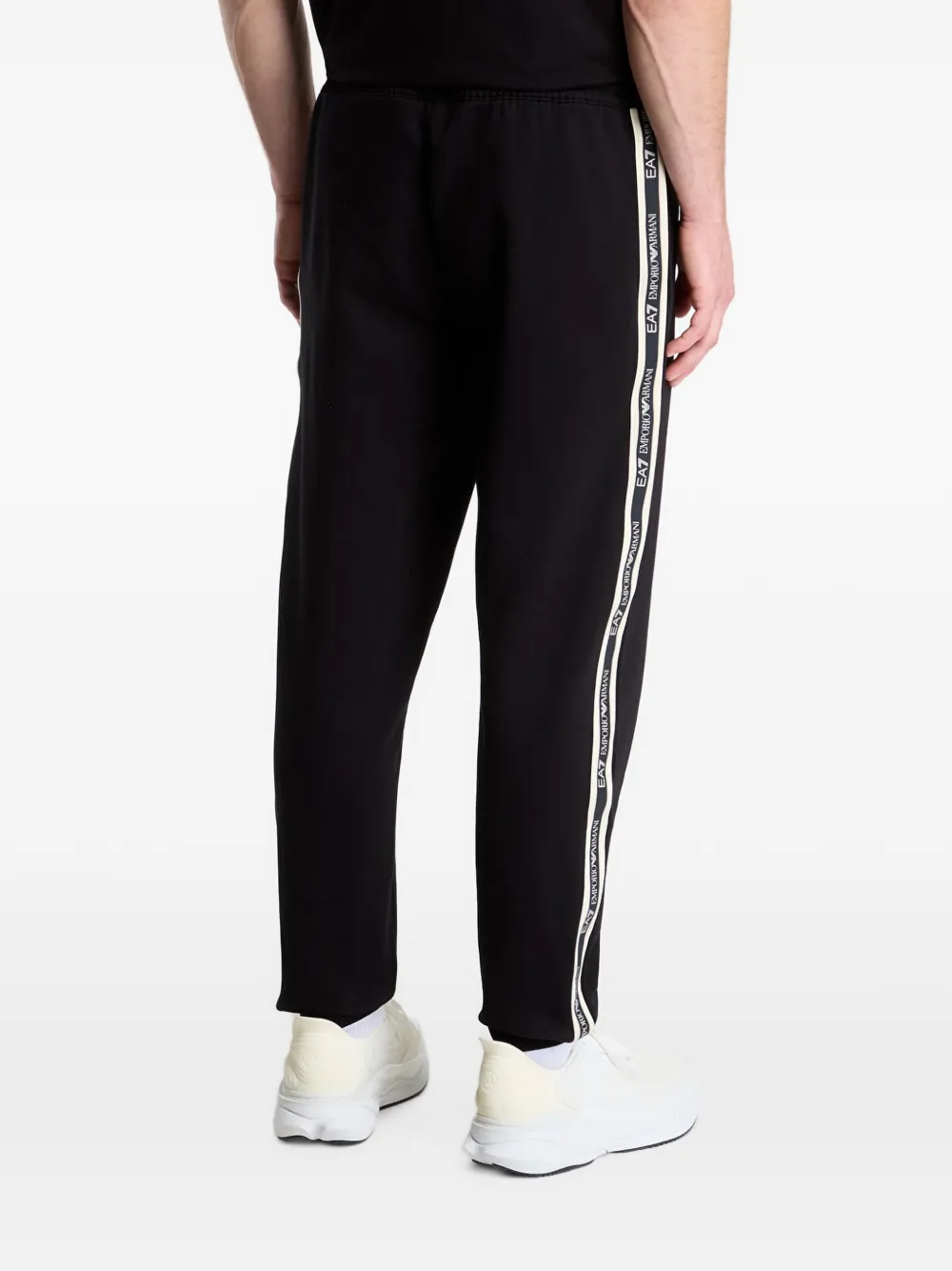 Ea7 Emporio Armani Logo Series track pants Zwart
