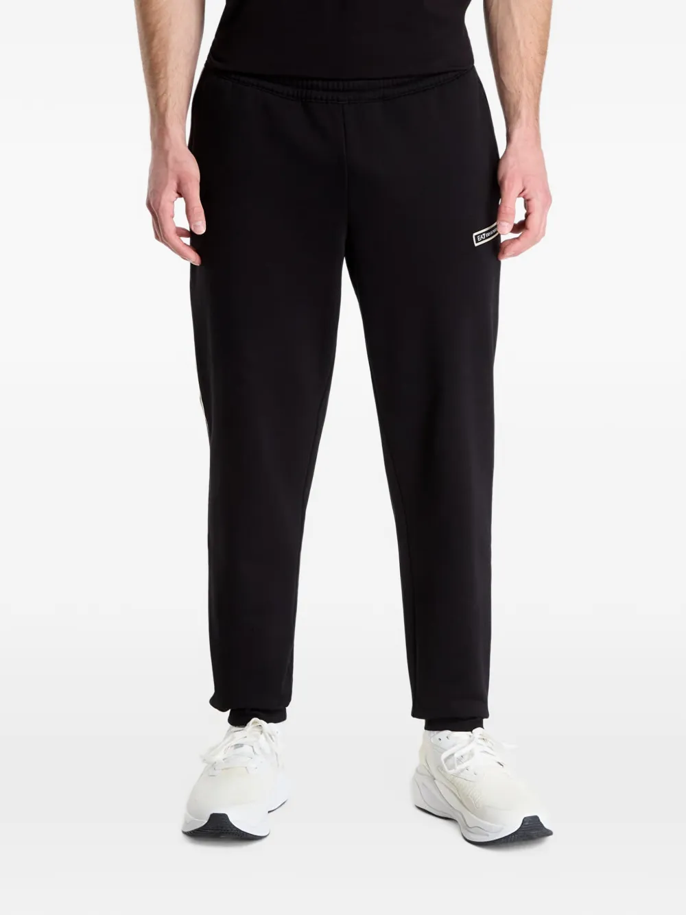 Ea7 Emporio Armani Logo Series track pants Zwart