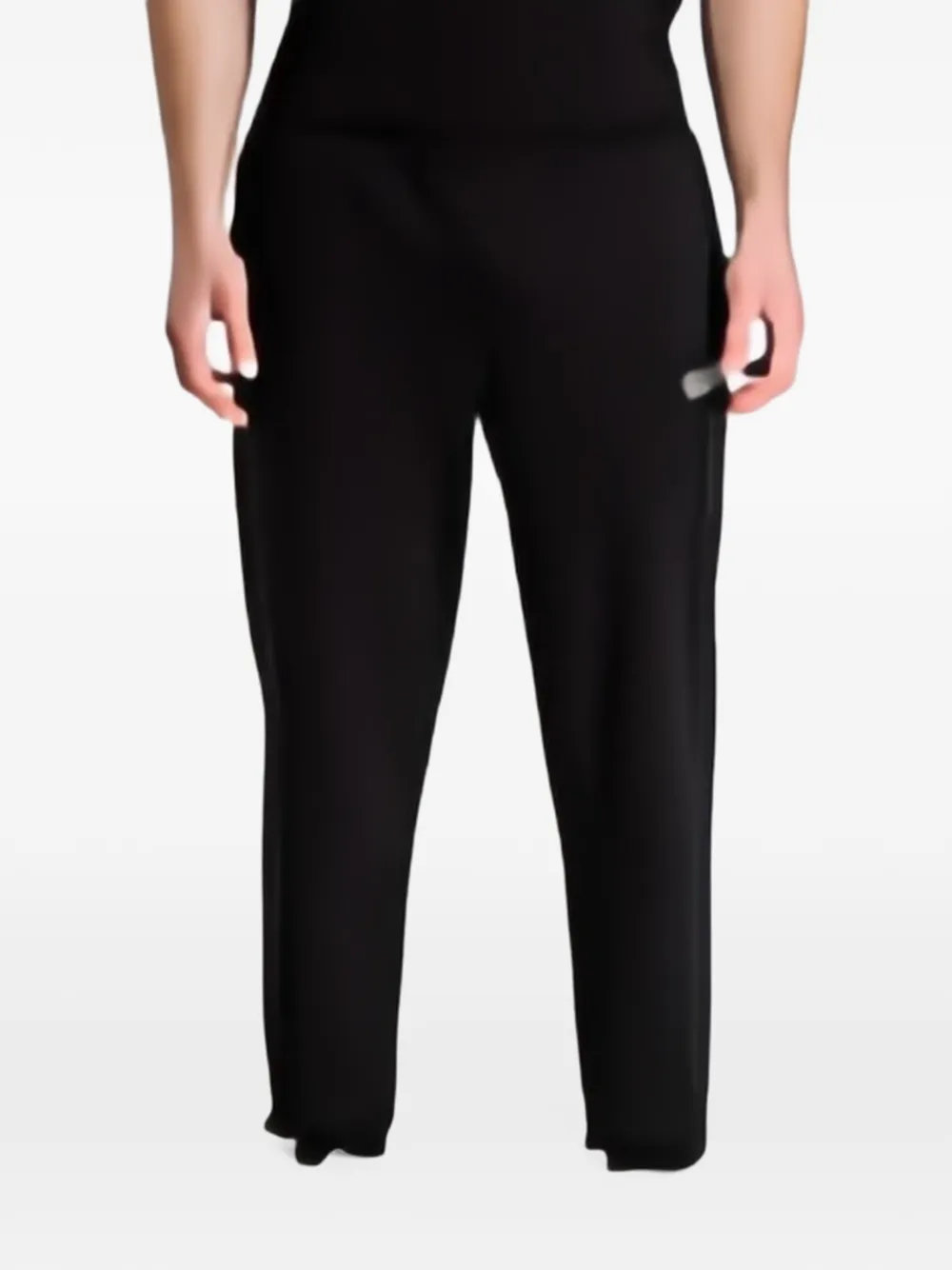 Ea7 Emporio Armani Logo Series track pants Zwart