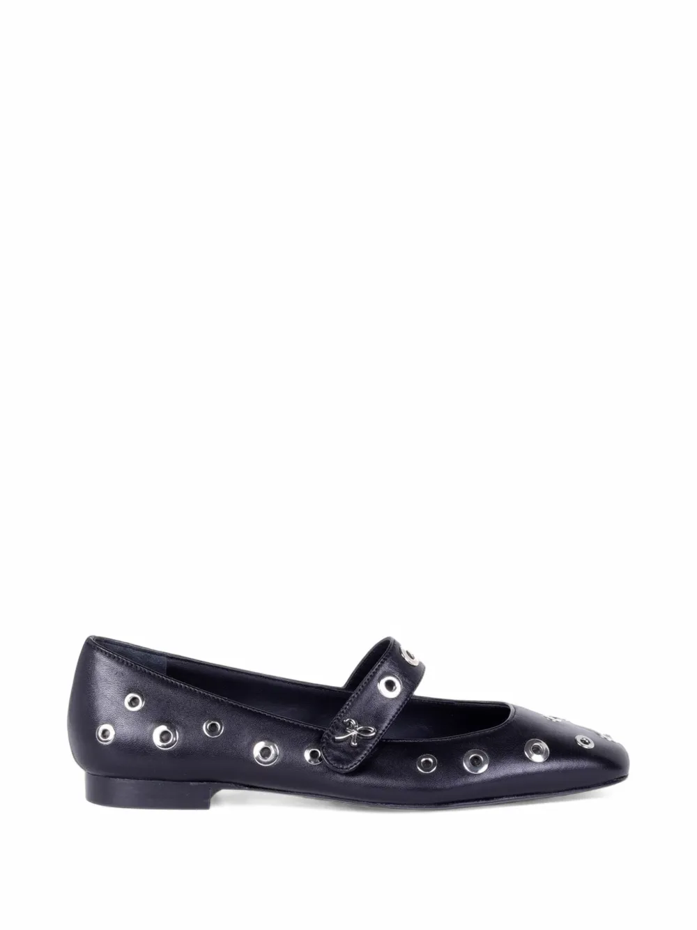 Roberto Festa stud-embellished strap ballet flats - Nero