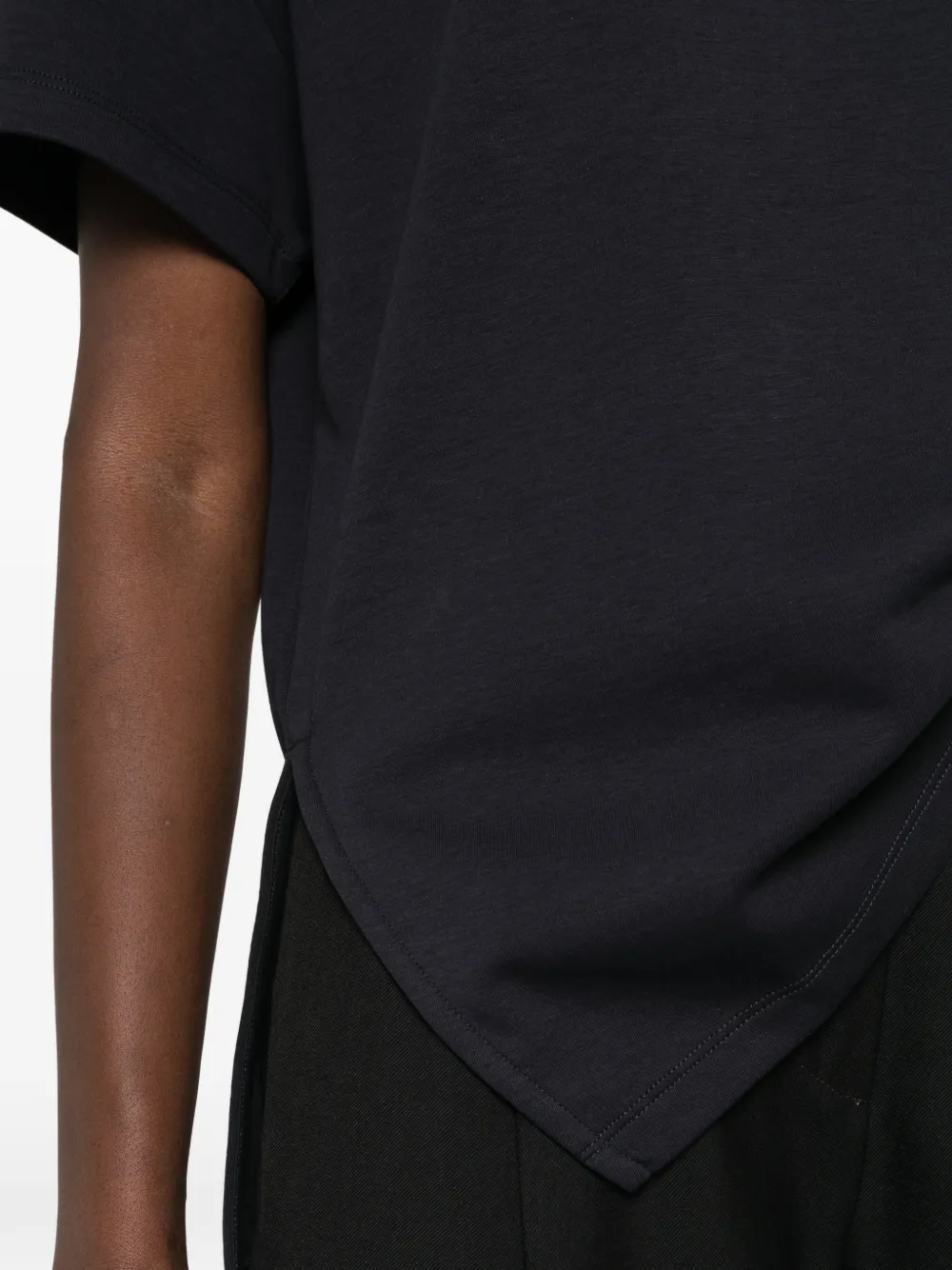 LOEWE asymmetric T-shirt Blauw