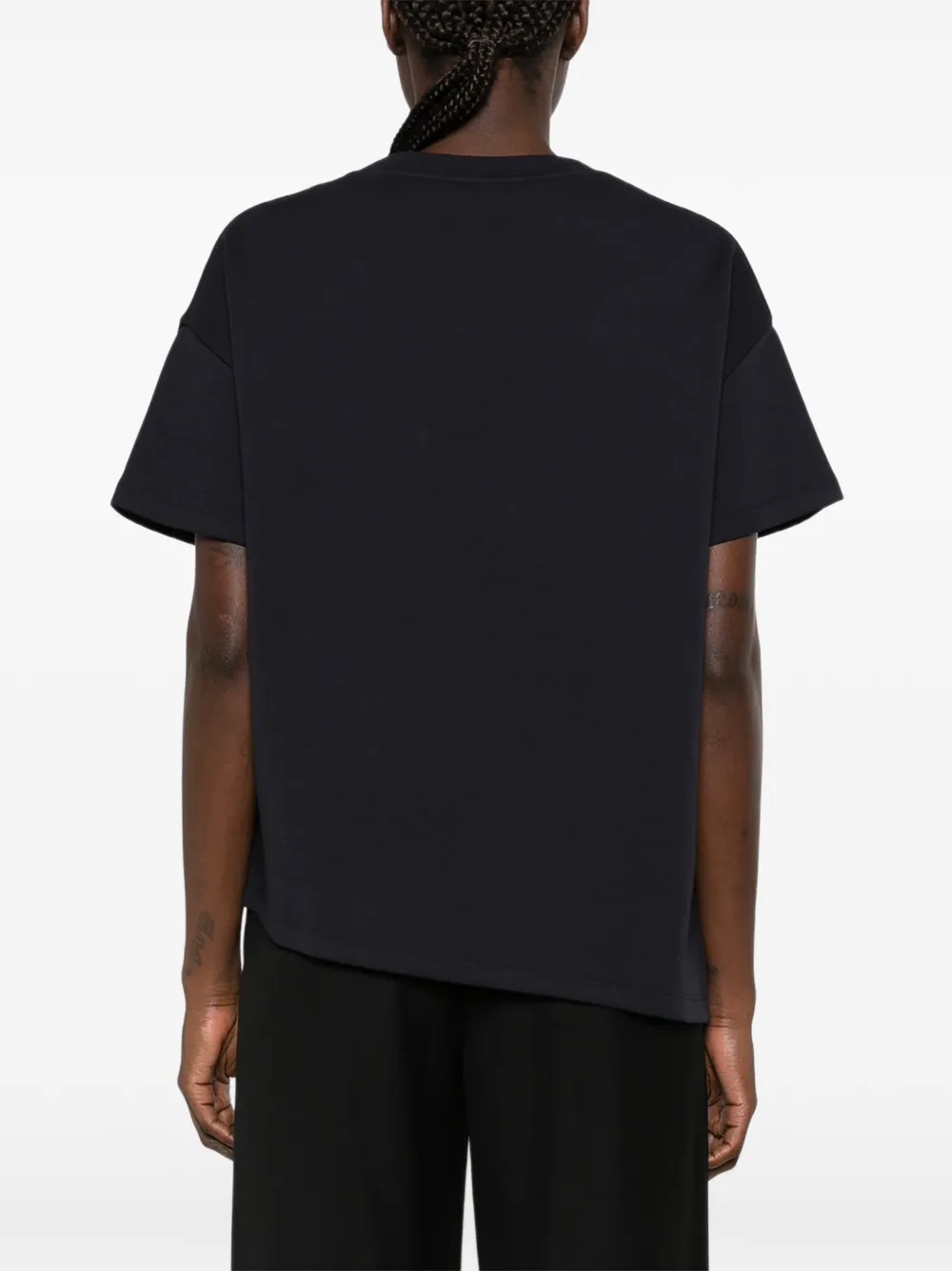 LOEWE asymmetric T-shirt Blauw