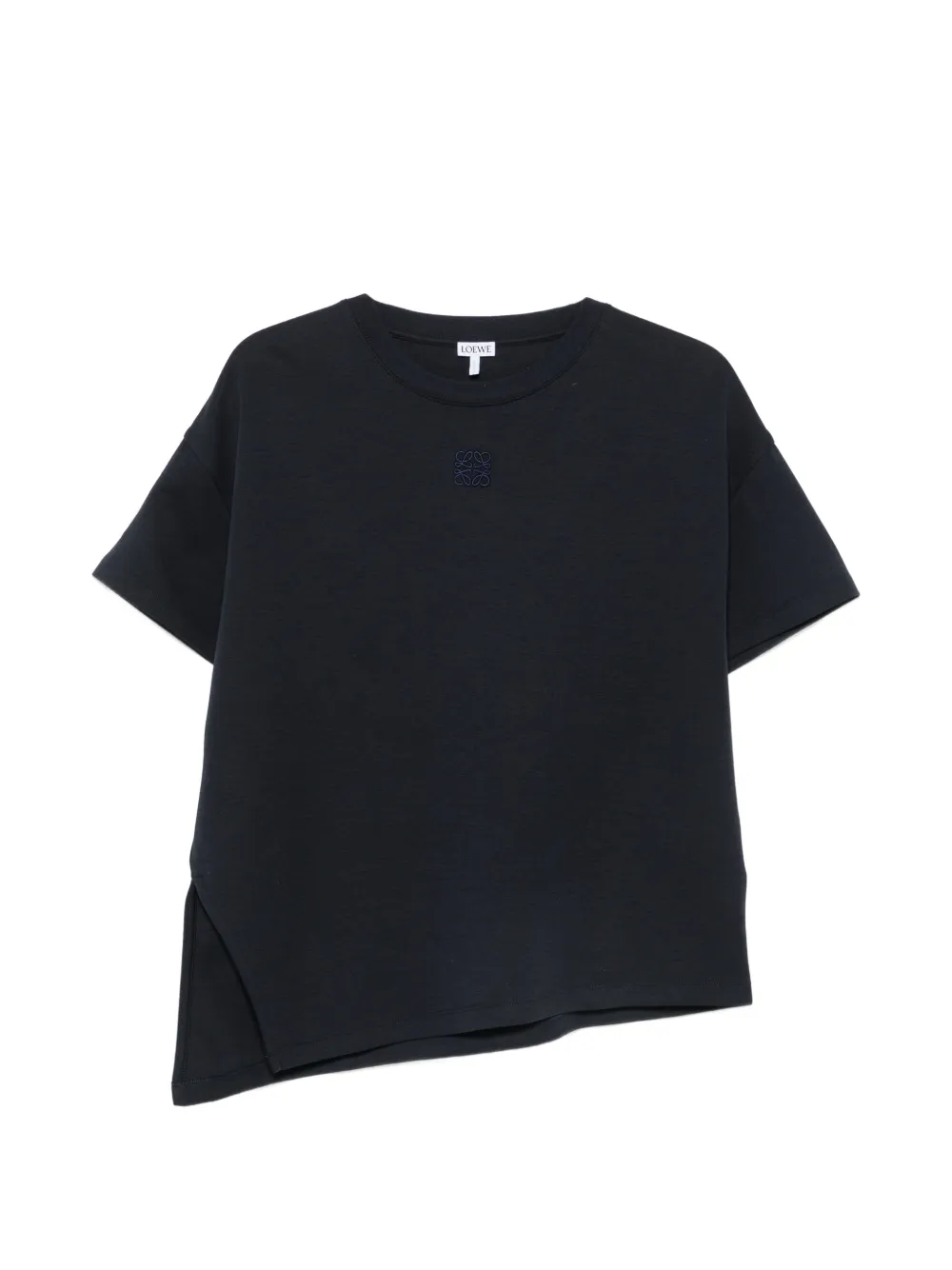 LOEWE asymmetric T-shirt Blauw