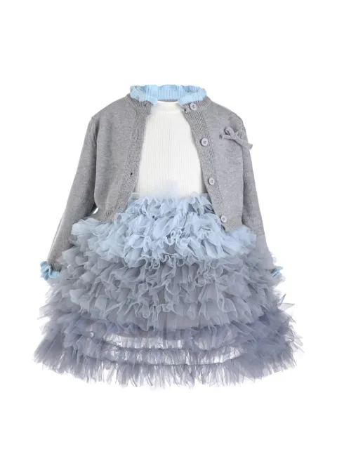 Mimi Tutu ruffled tulle dress set (set of two)
