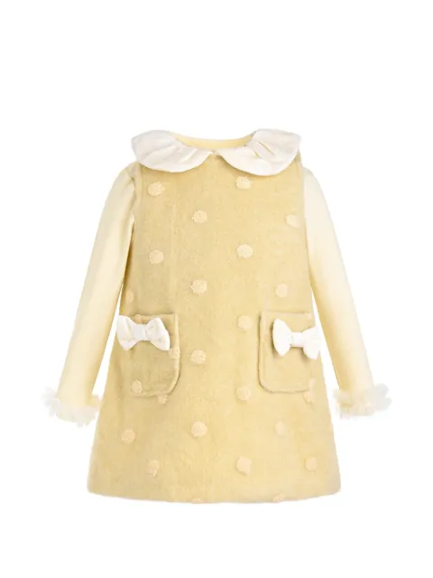 Mimi Tutu Maura polka-dot bow-detail dress