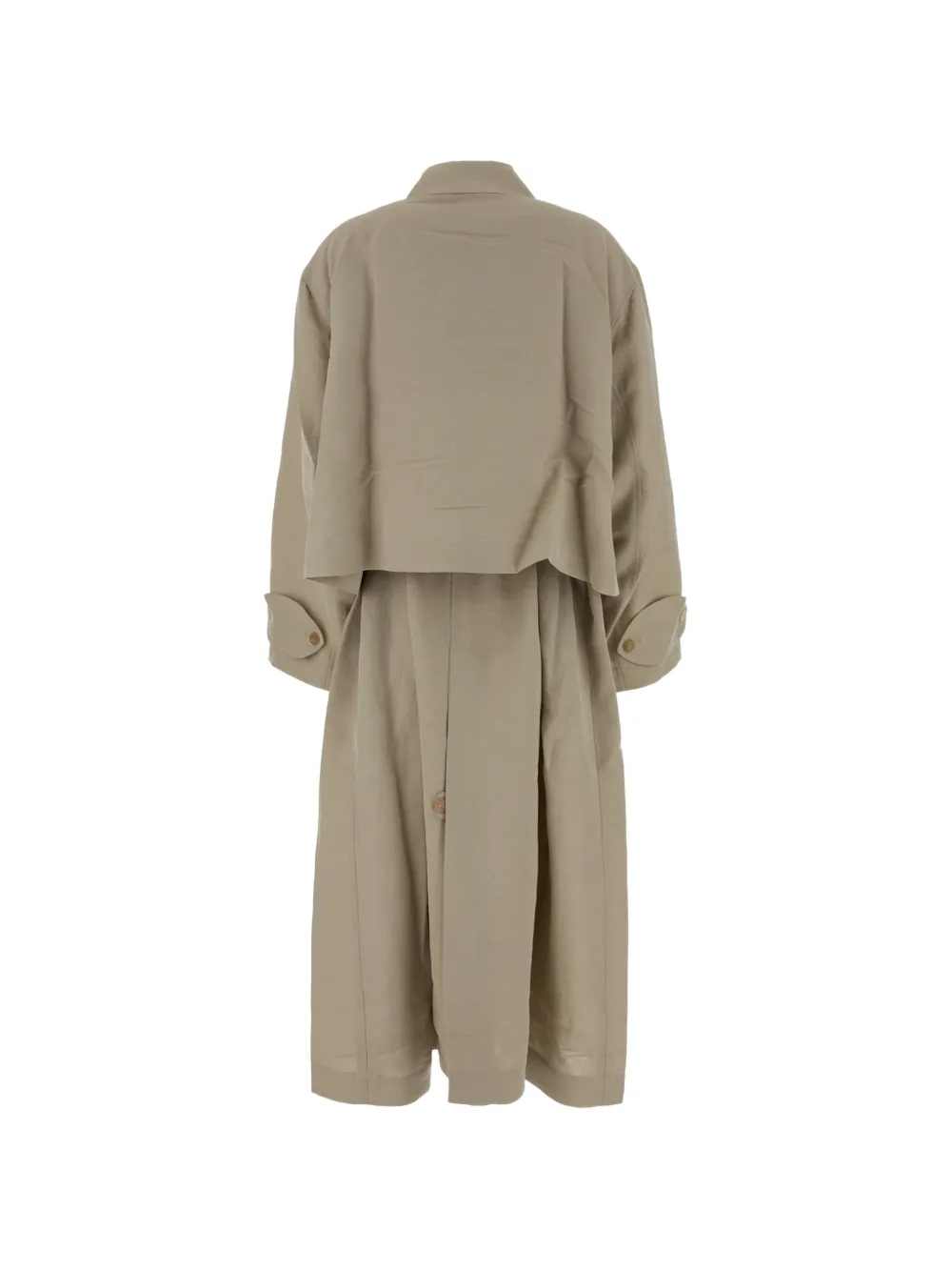Jacquemus The Cubano trench coat Beige