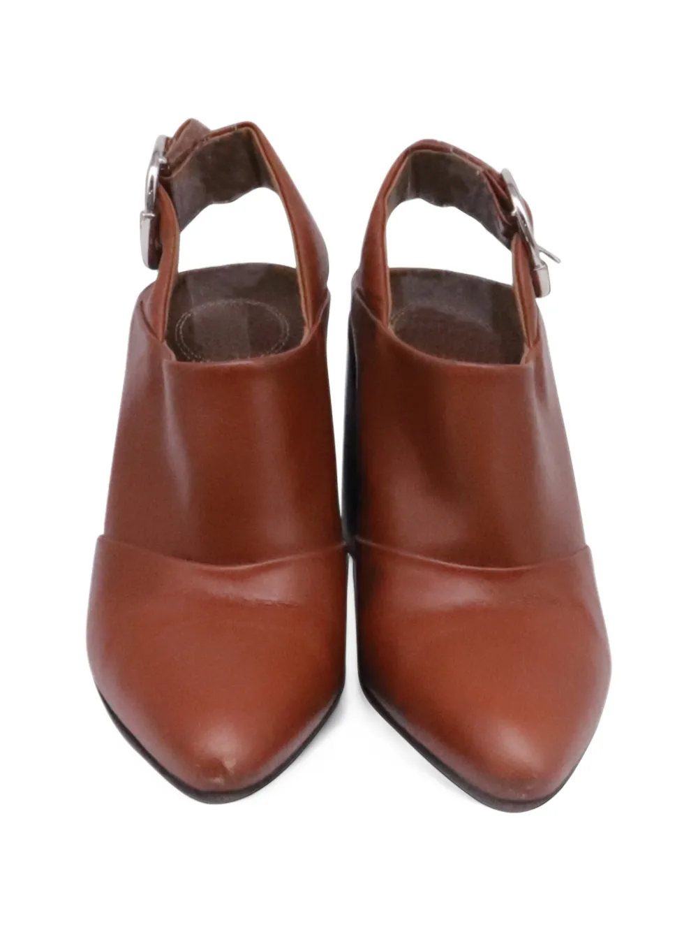 Chloé Vintage Wave slingback pumps - Braun