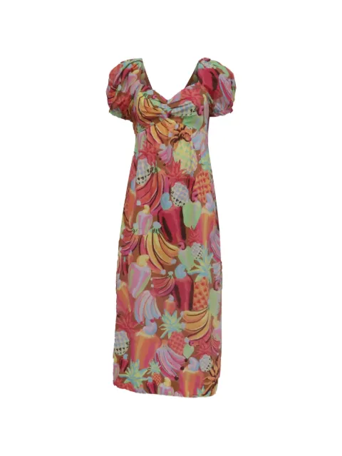 FARM Rio Fruit Salad midi dress