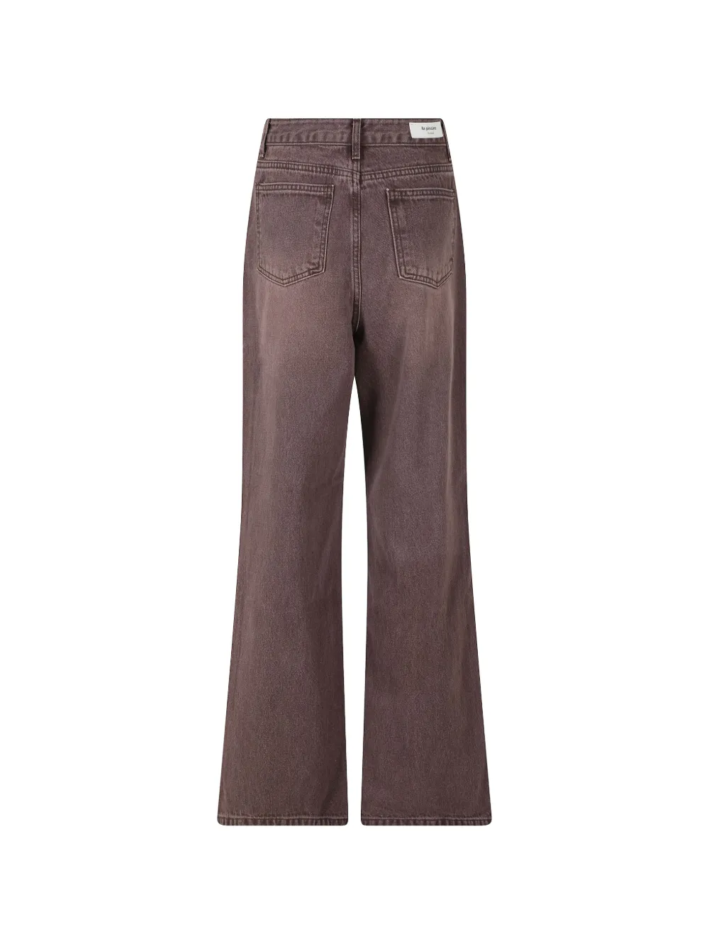 La Piscine high-waisted wide-leg jeans Bruin
