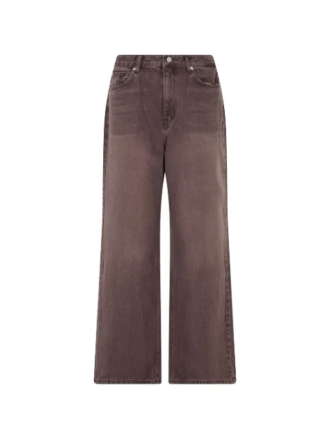 La Piscine high-waisted wide-leg jeans