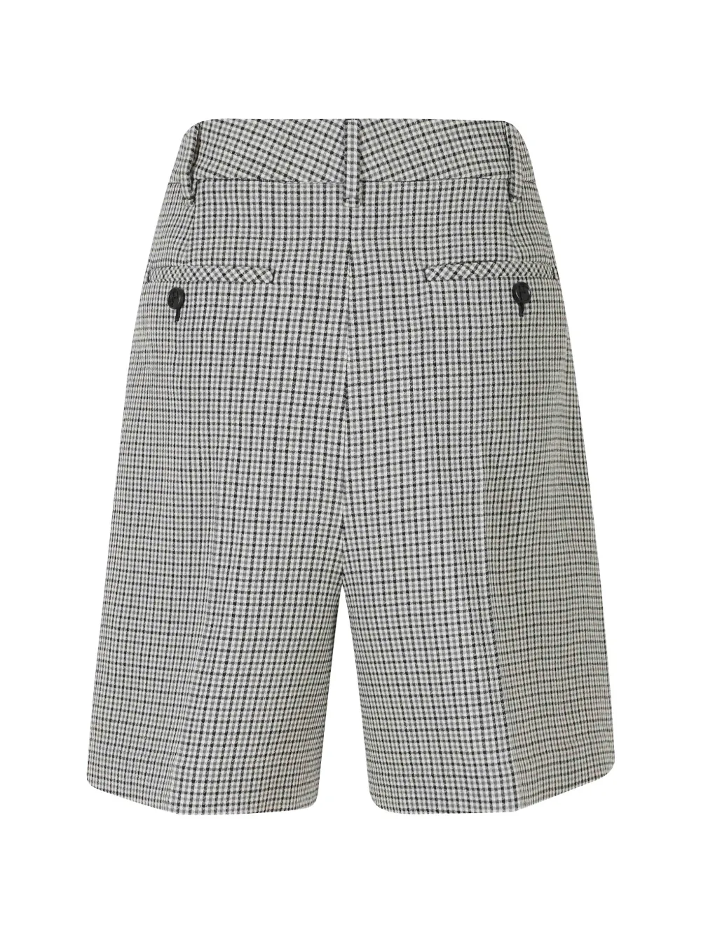 Ports 1961 check wool shorts Beige