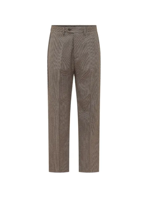 MARSEM micro-check tailored pants