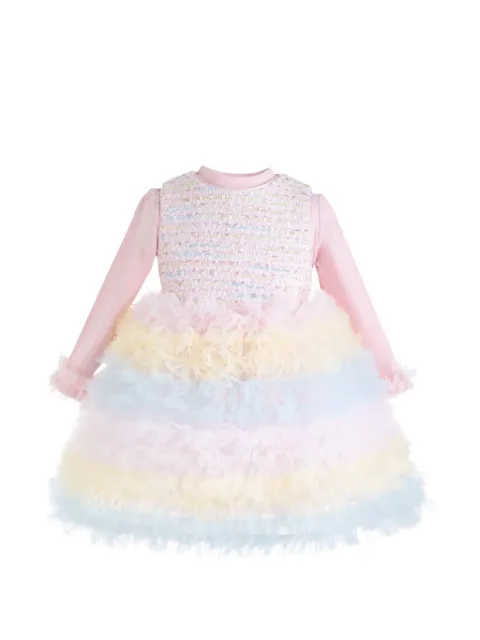 Mimi Tutu vestido Calina de tul con volantes