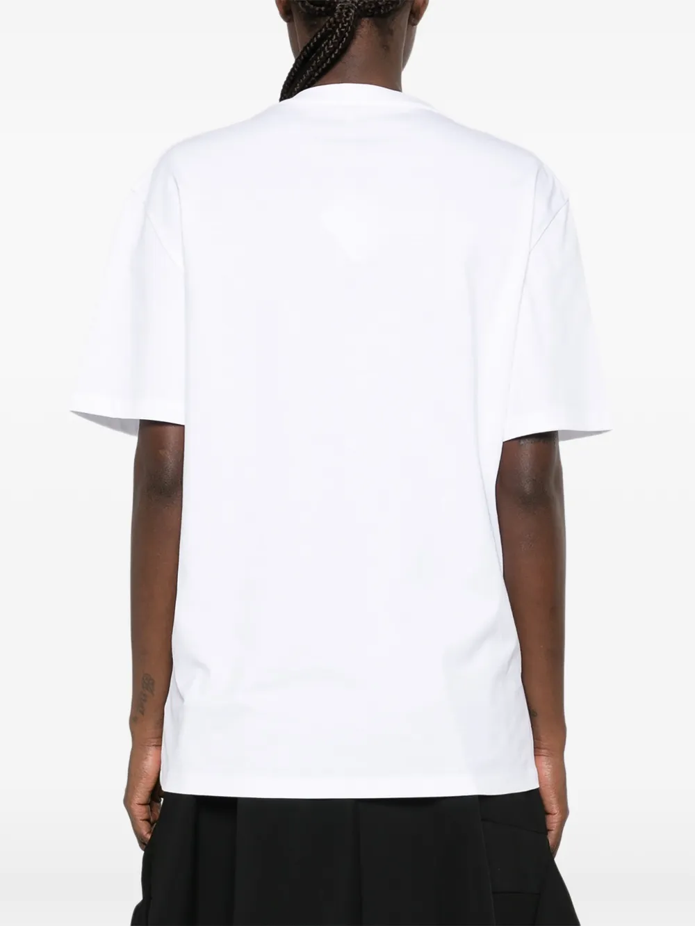 LOEWE logo-embroidered pocket T-shirt Wit