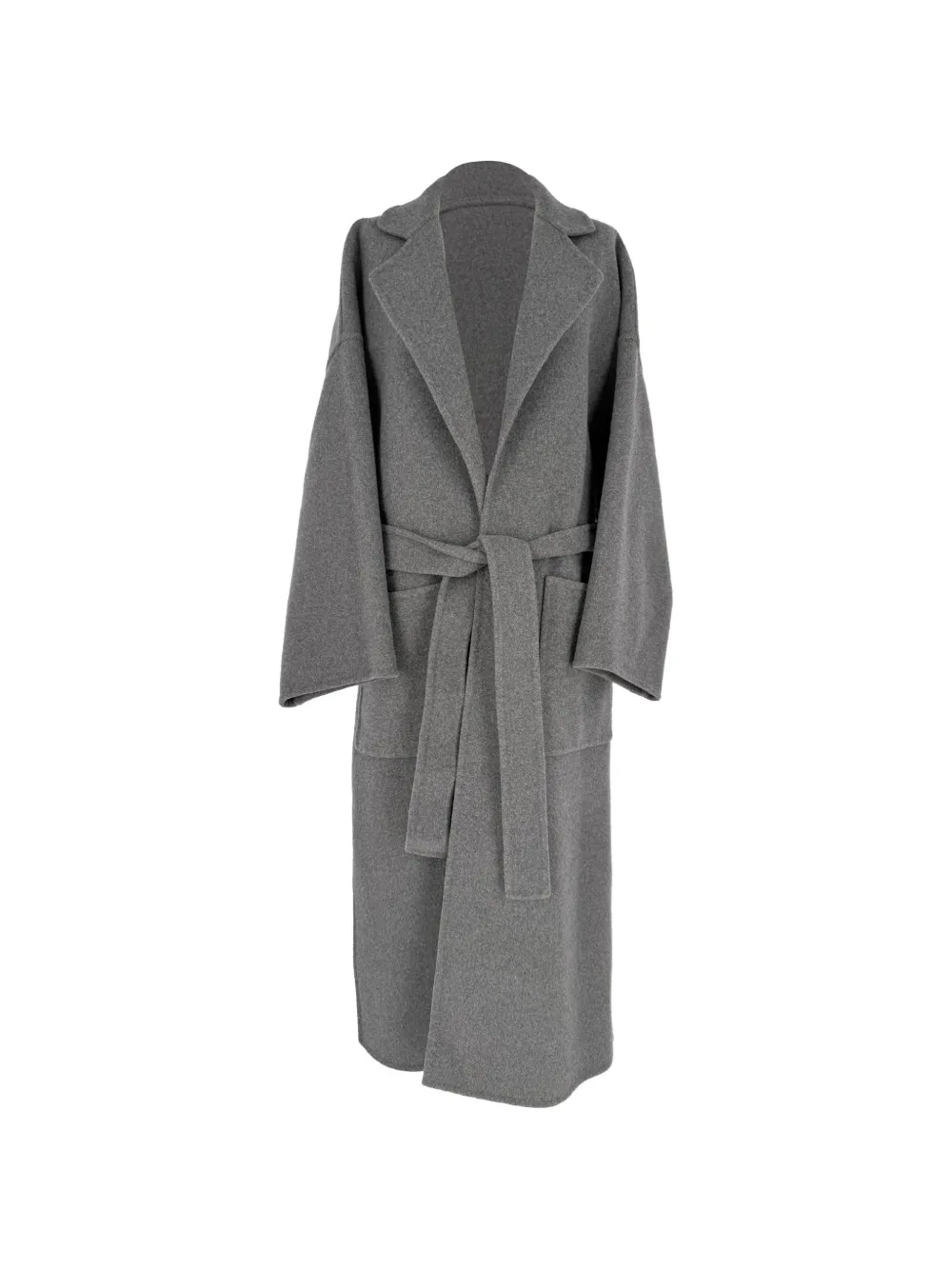 Loewe Pre-Owned 2020s oversized belted coat - Grau