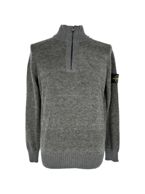 Stone Island half-zip knitted sweater