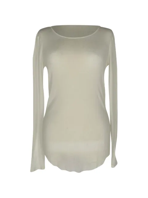JOSEPH ribbed-knit scoop-neck T-Shirt