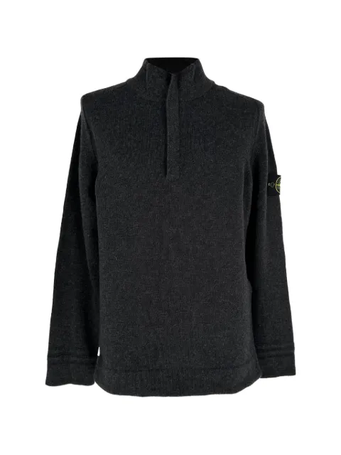 Stone Island half-zip knitted sweater