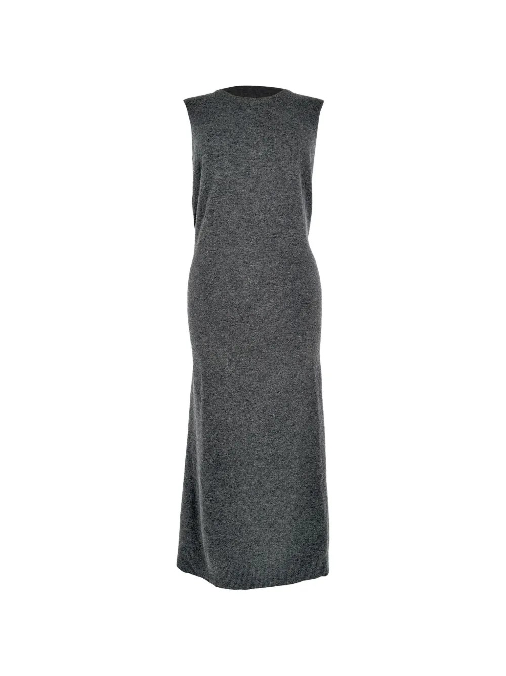JOSEPH tie-waist sleeveless midi dress - Grau