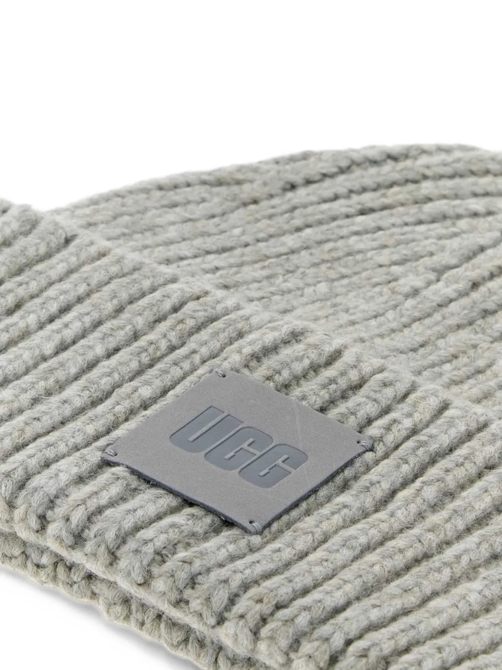 UGG Chunky rib beanie Grijs