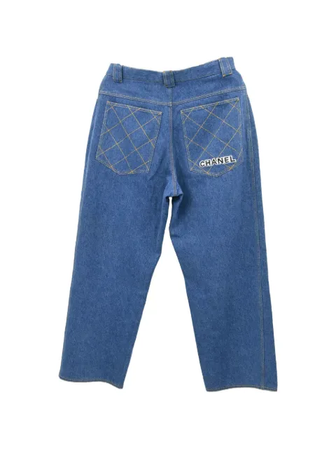 CHANEL Pre-Owned jean 1994 à poches matelassées