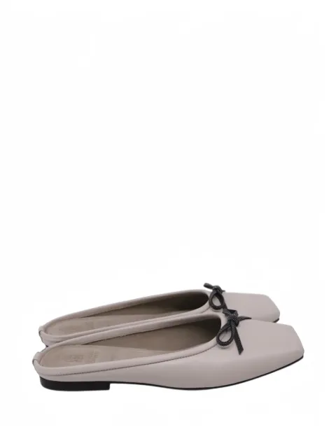 Brunello Cucinelli Vintage Monili bow mules
