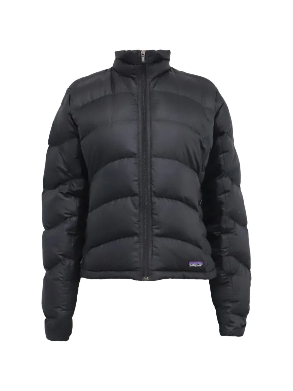 Patagonia zipped padded jacket - Schwarz