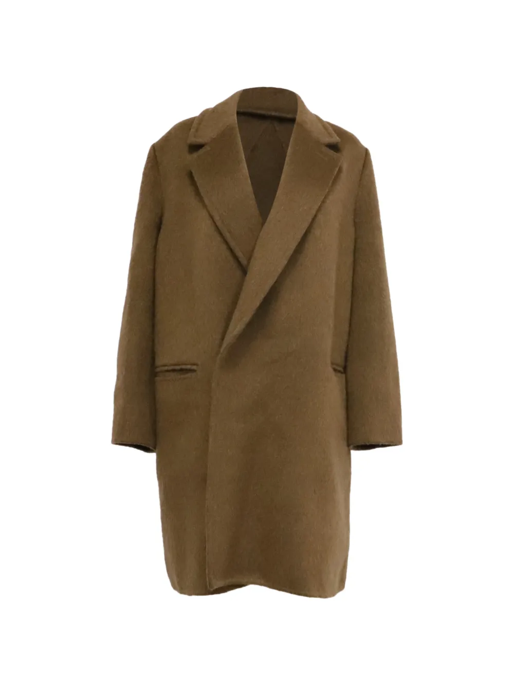 Bottega Veneta Pre-Owned 2020s wool coat - Brown