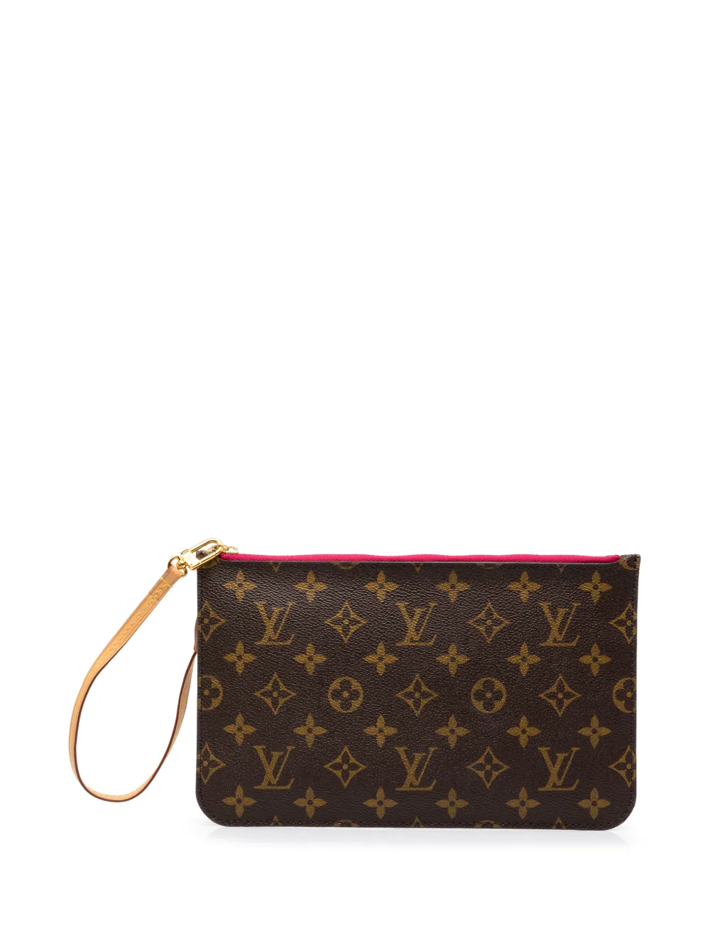 Louis Vuitton Pre-Owned 2014 Monogram Neverfull MM pouch - Marrone