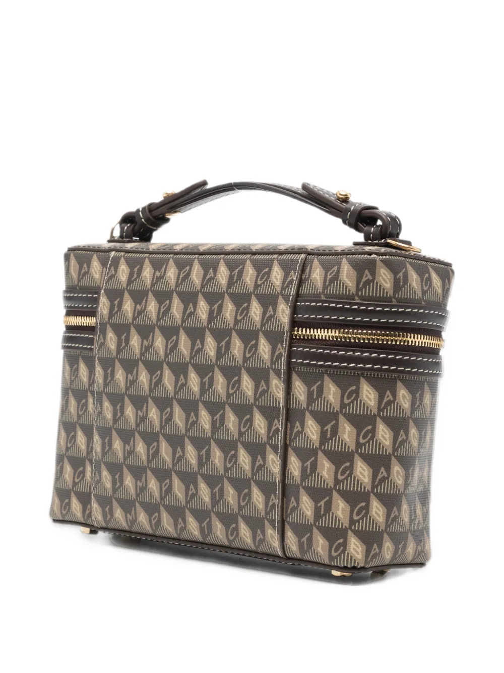 Anya Hindmarch I Am A Plastic Bag monogram-print tote bag Bruin