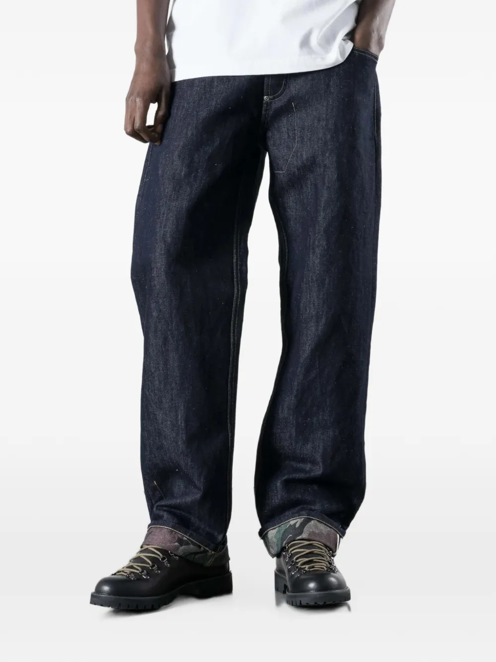 Maharishi 7727 Original Dragon 7 jeans Blauw