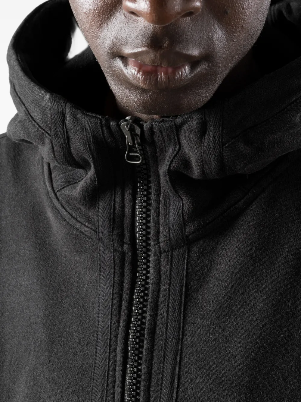 Maharishi Jack met capuchon en gelaagde mouwen Zwart
