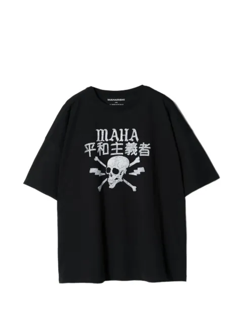 Maharishi skull-print T-shirt