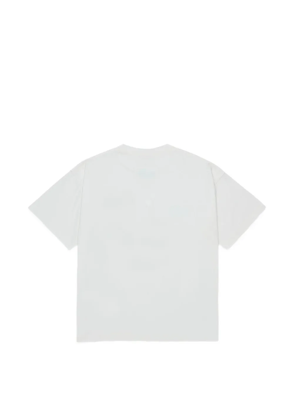 MM6 Maison Margiela Kids logo-patch T-shirt Wit