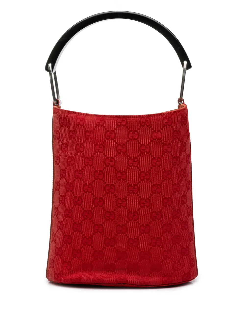 Gucci Pre-Owned 2000-2015 GG Canvas Top Handle bucket bag - Rosso