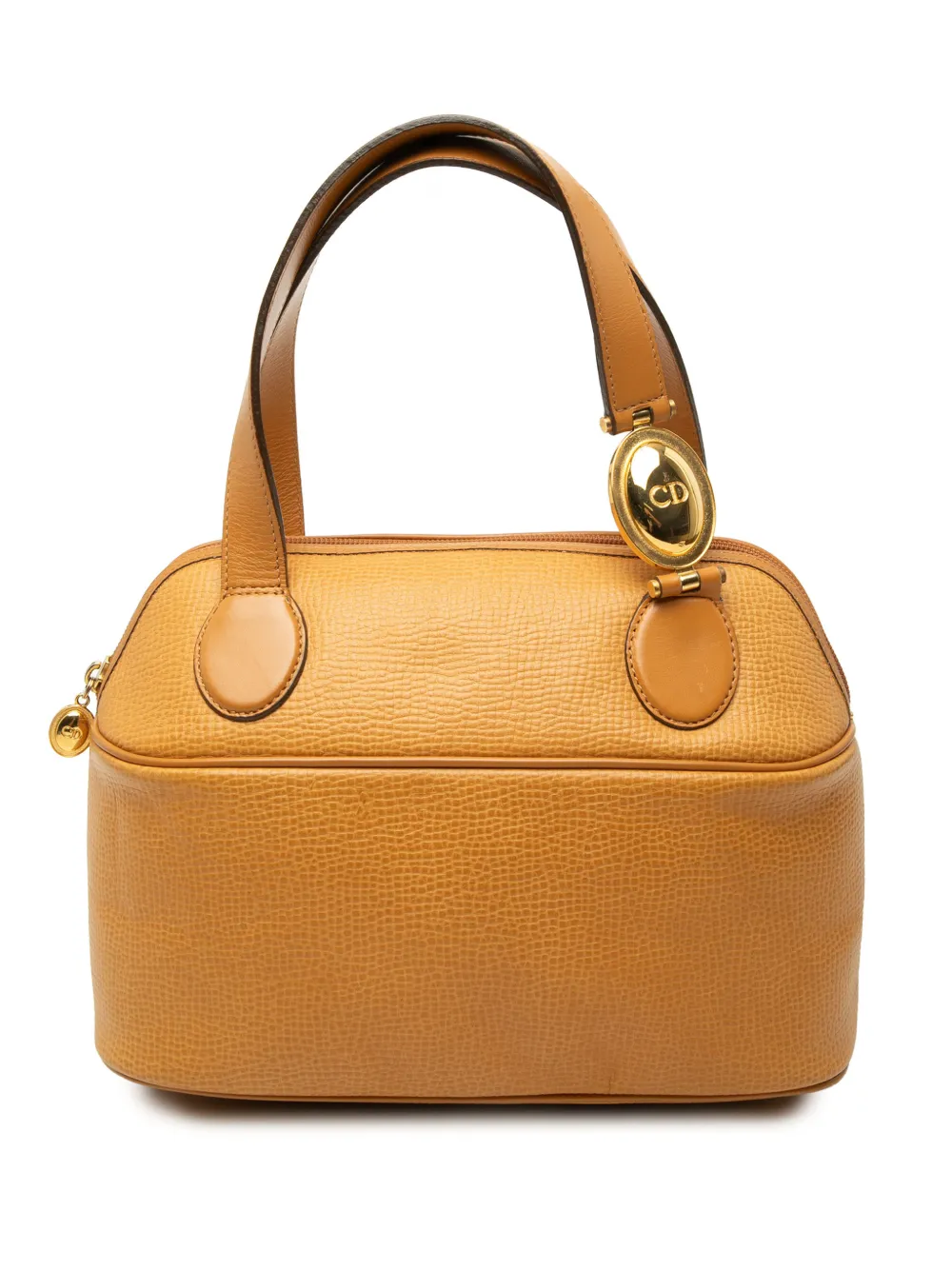 Christian Dior Pre-Owned 20th Century Leather Top Handle Bag satchel - Giallo