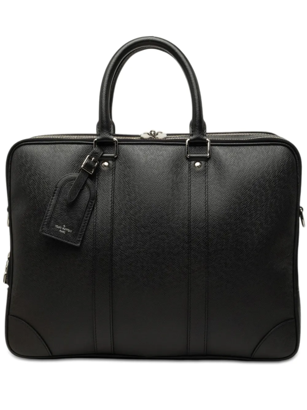 Louis Vuitton Pre-Owned 2010-2026 Taiga Porte Documents Voyage business bag - Schwarz