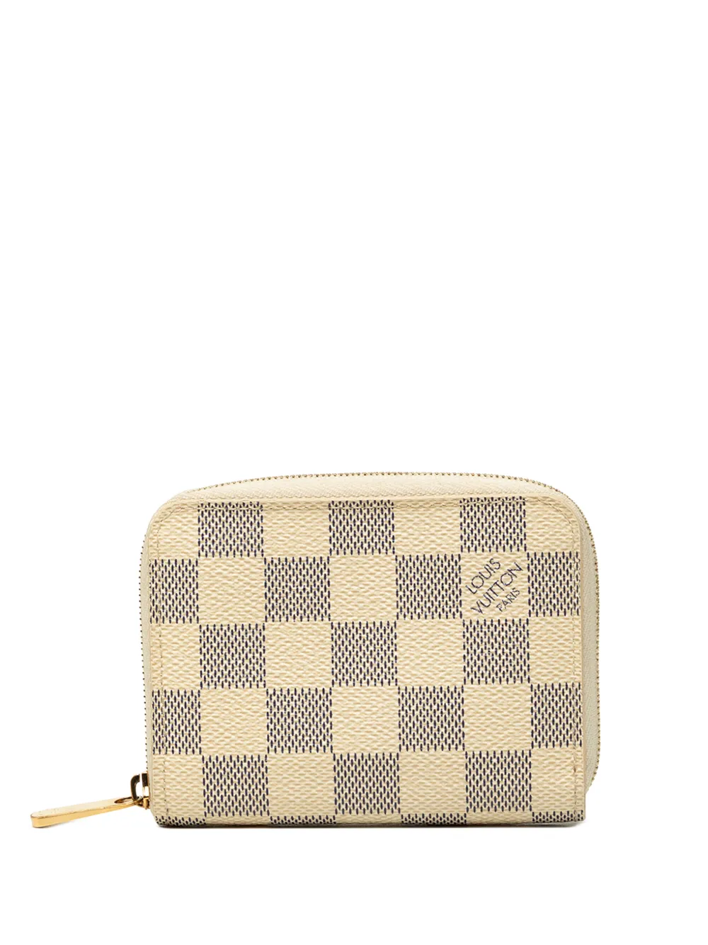 Louis Vuitton Pre-Owned 2010 Damier Azur Zippy Purse coin pouch - Weiß