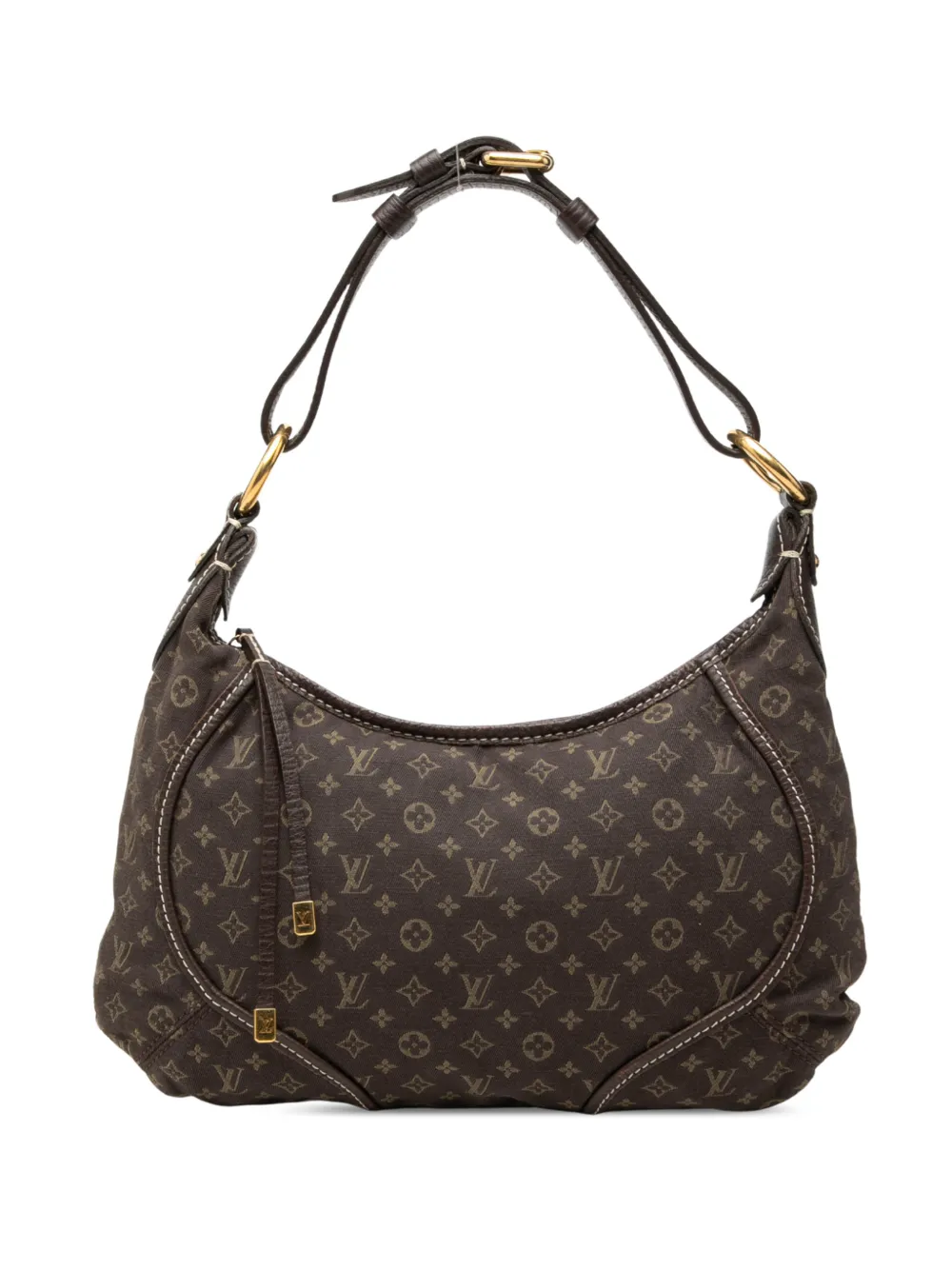 Louis Vuitton Pre-Owned 2000-2010 Monogram Mini Lin Manon PM shoulder bag - Braun