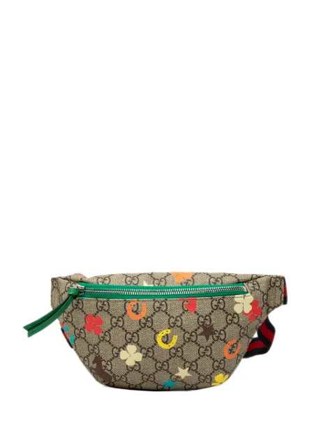 Gucci Pre-Owned 2000-2015 Kids GG Supreme Ranch Web belt bag