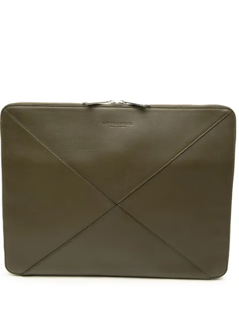 Bottega Veneta Pre-Owned pochette Portfolio en cuir (2012-2026)